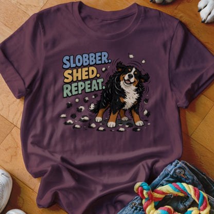 Slobber Shed Repeat Shirt - The Pawsitive Initiative