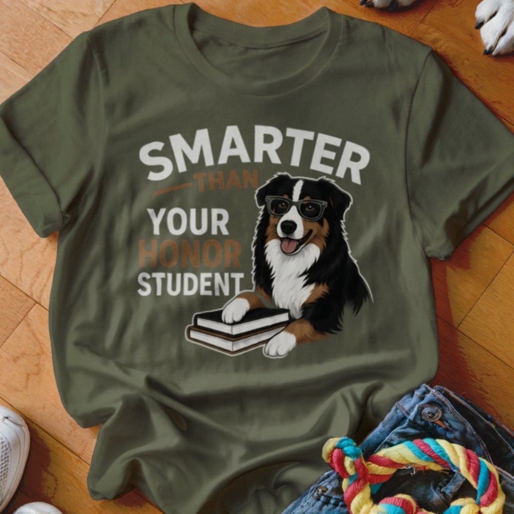 Smarter Than Your Honor Student Shirt - The Pawsitive Initiative