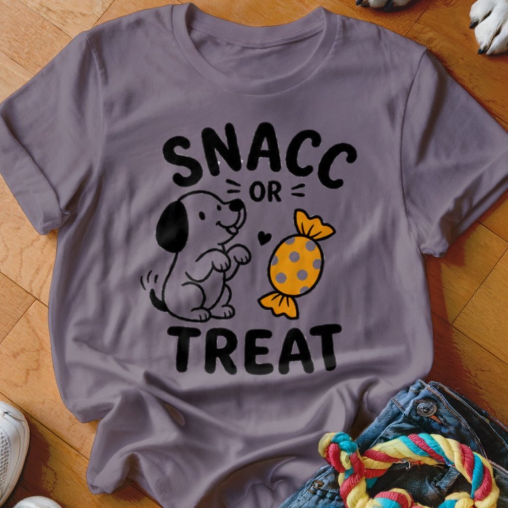 Snacc Or Treat Shirt - The Pawsitive Initiative