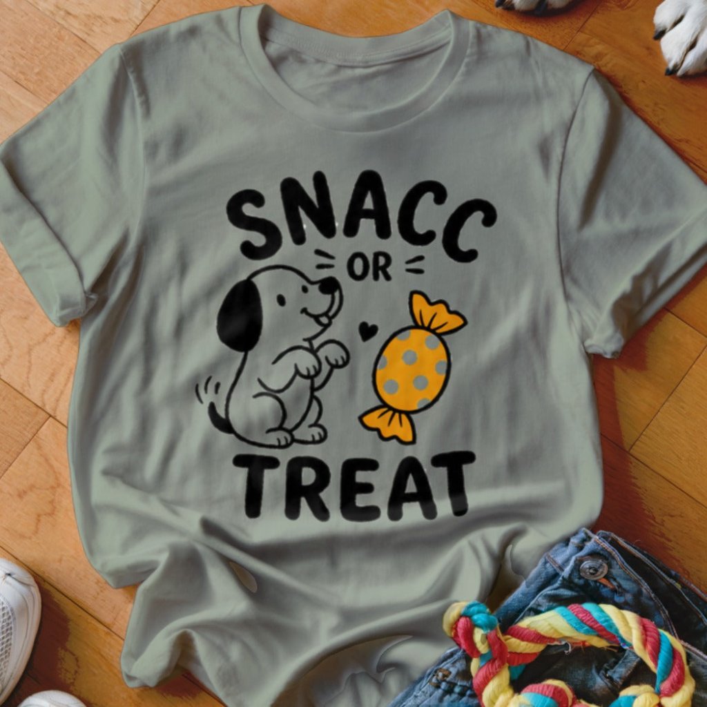 Snacc Or Treat Shirt - The Pawsitive Initiative