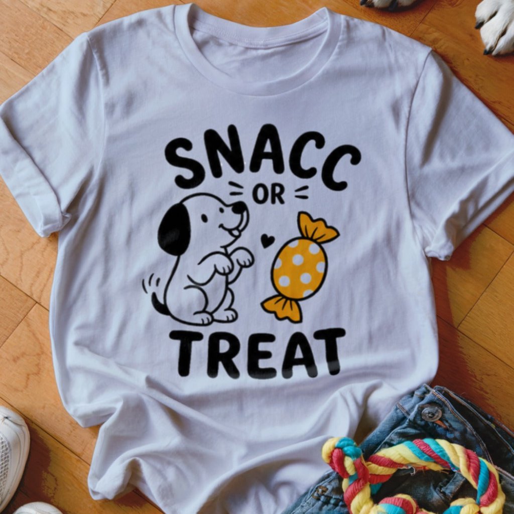 Snacc Or Treat Shirt - The Pawsitive Initiative