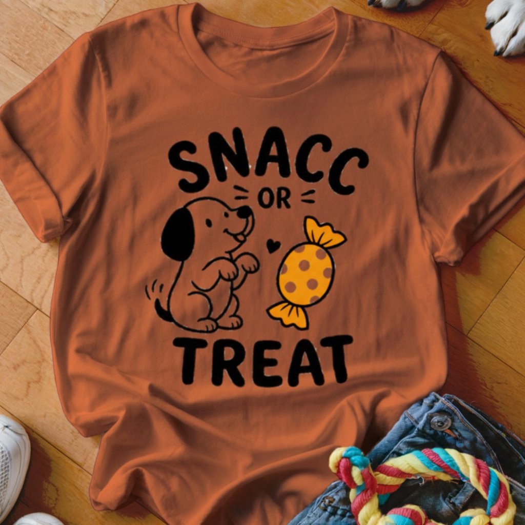 Snacc Or Treat Shirt - The Pawsitive Initiative