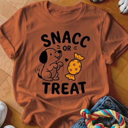 Snacc Or Treat Shirt - The Pawsitive Initiative