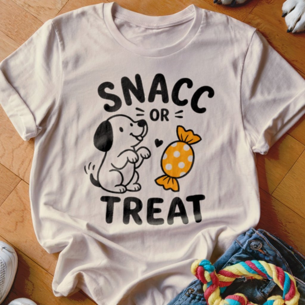 Snacc Or Treat Shirt - The Pawsitive Initiative