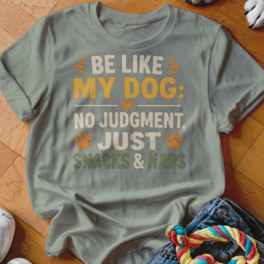Snacks & Naps Shirt - The Pawsitive Initiative