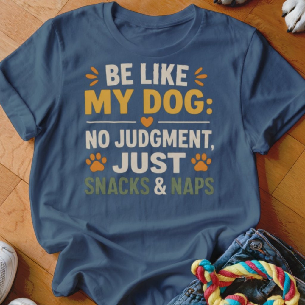 Snacks & Naps Shirt - The Pawsitive Initiative