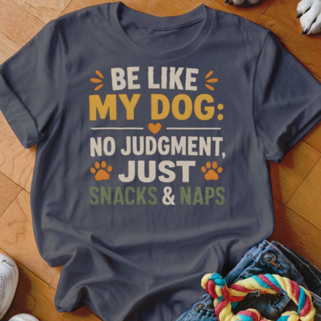 Snacks & Naps Shirt - The Pawsitive Initiative