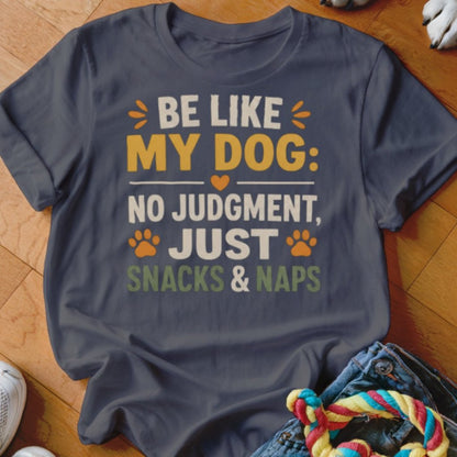 Snacks & Naps Shirt - The Pawsitive Initiative