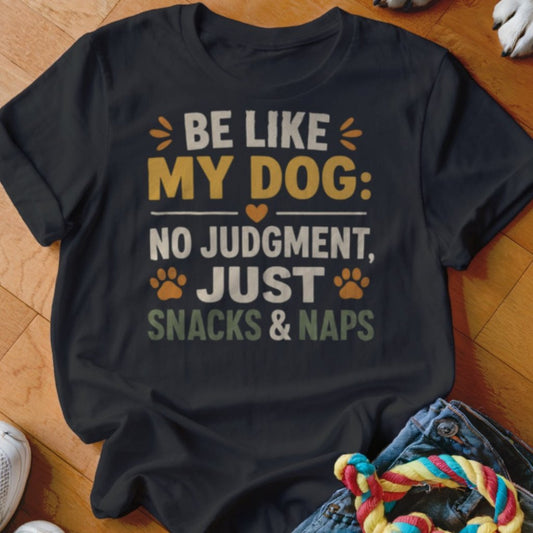Snacks & Naps Shirt - The Pawsitive Initiative