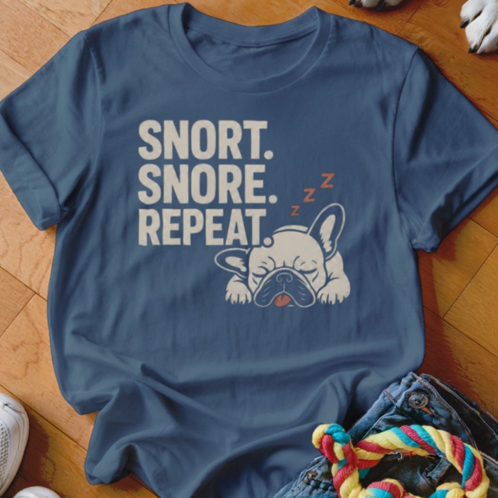 Snort Snore Repeat Shirt - The Pawsitive Initiative