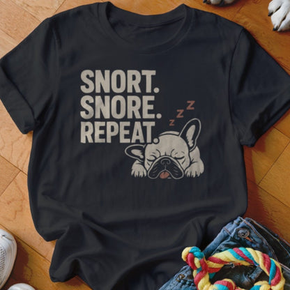 Snort Snore Repeat Shirt - The Pawsitive Initiative