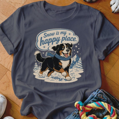 Snow Is My Happy Place Shirt - The Pawsitive Initiative