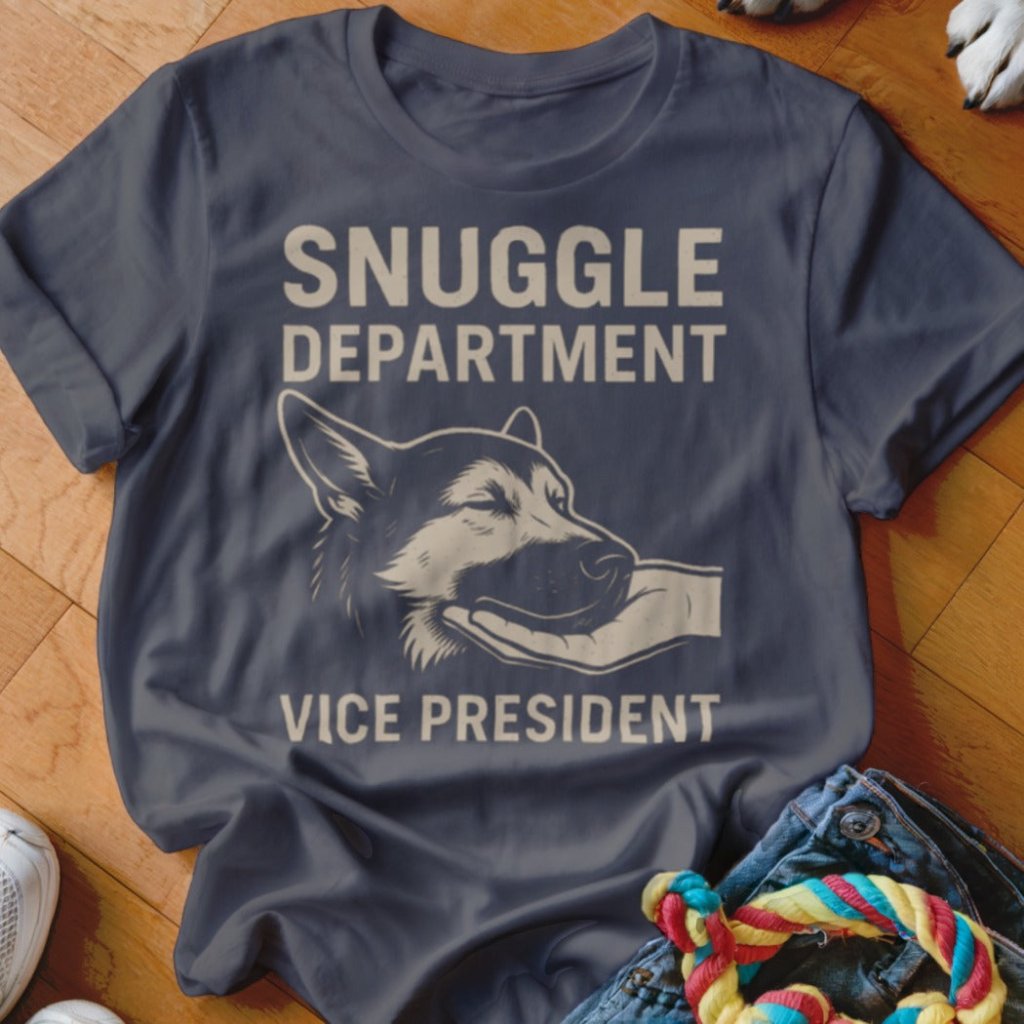 Snuggle Department VP Shirt - The Pawsitive Initiative