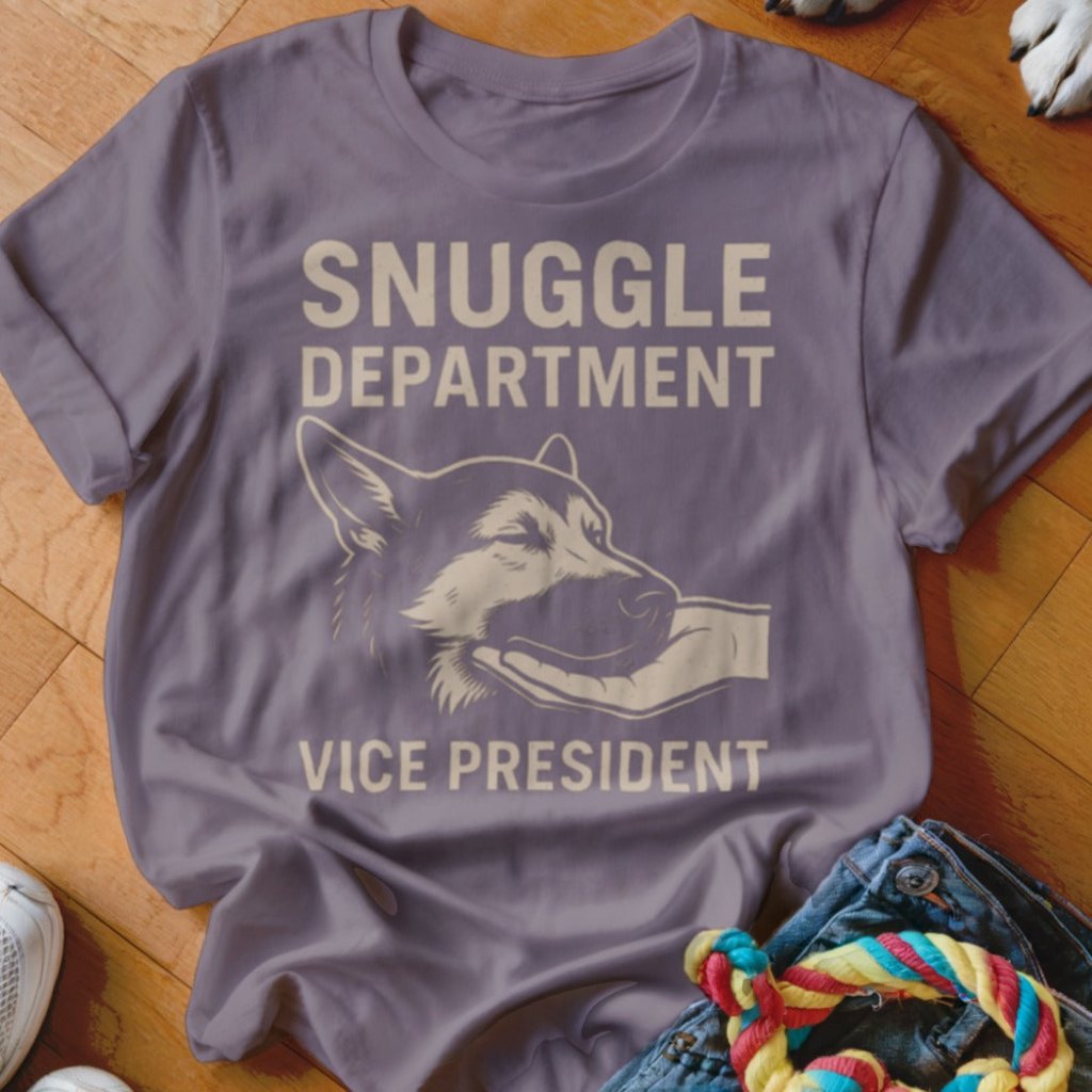 Snuggle Department VP Shirt - The Pawsitive Initiative