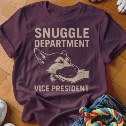 Snuggle Department VP Shirt - The Pawsitive Initiative