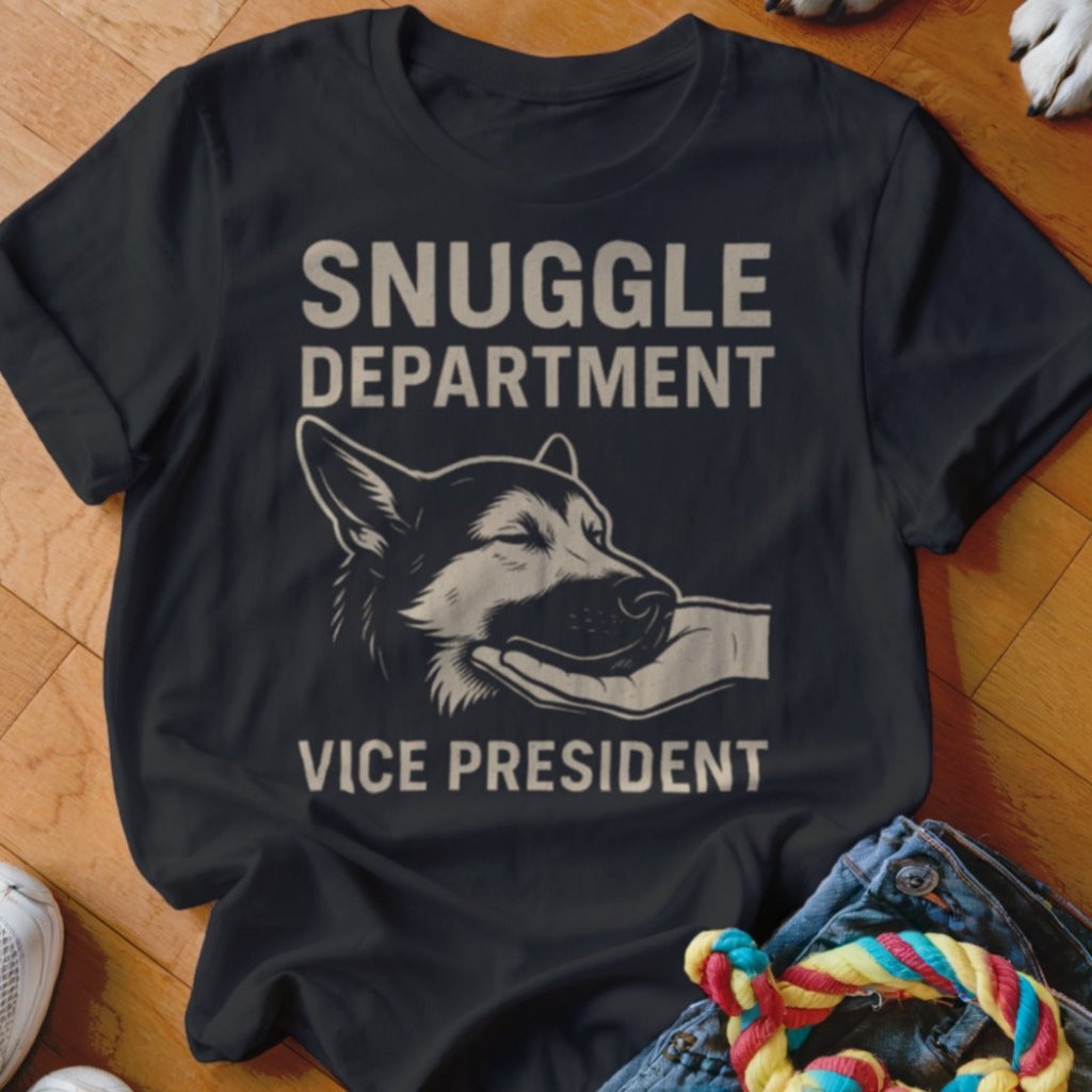 Snuggle Department VP Shirt - The Pawsitive Initiative