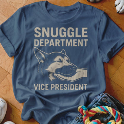 Snuggle Department VP Shirt - The Pawsitive Initiative
