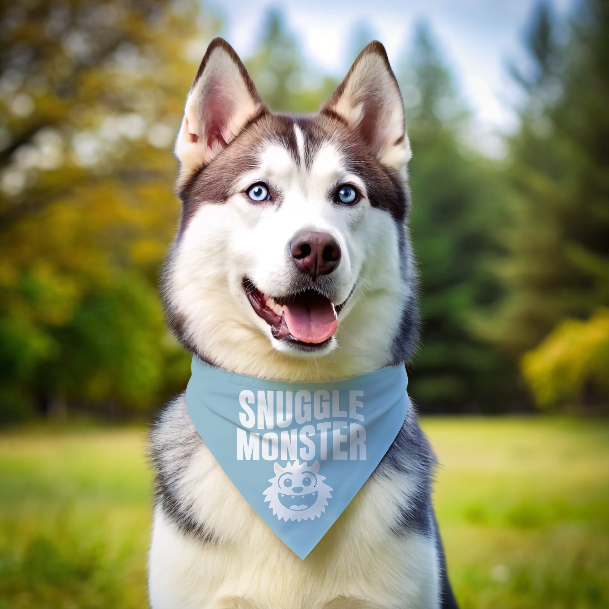 Snuggle Monster Bandana - The Pawsitive Initiative