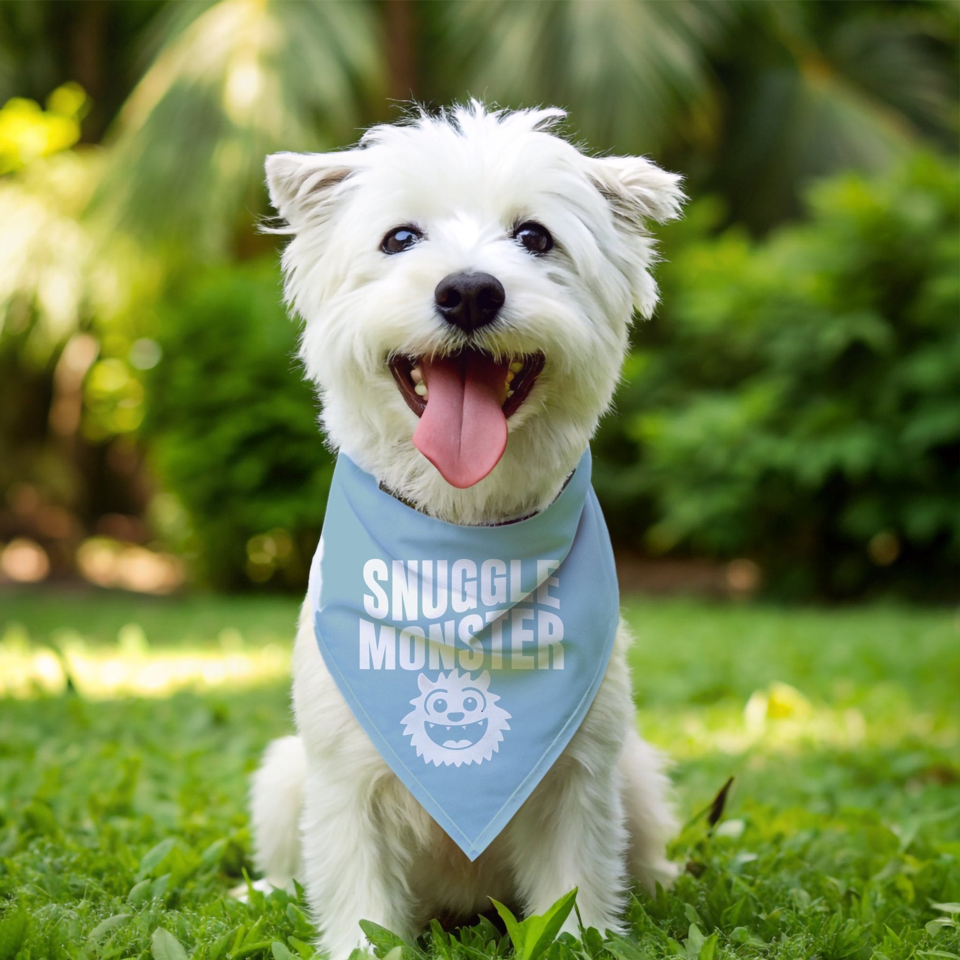 Snuggle Monster Bandana - The Pawsitive Initiative