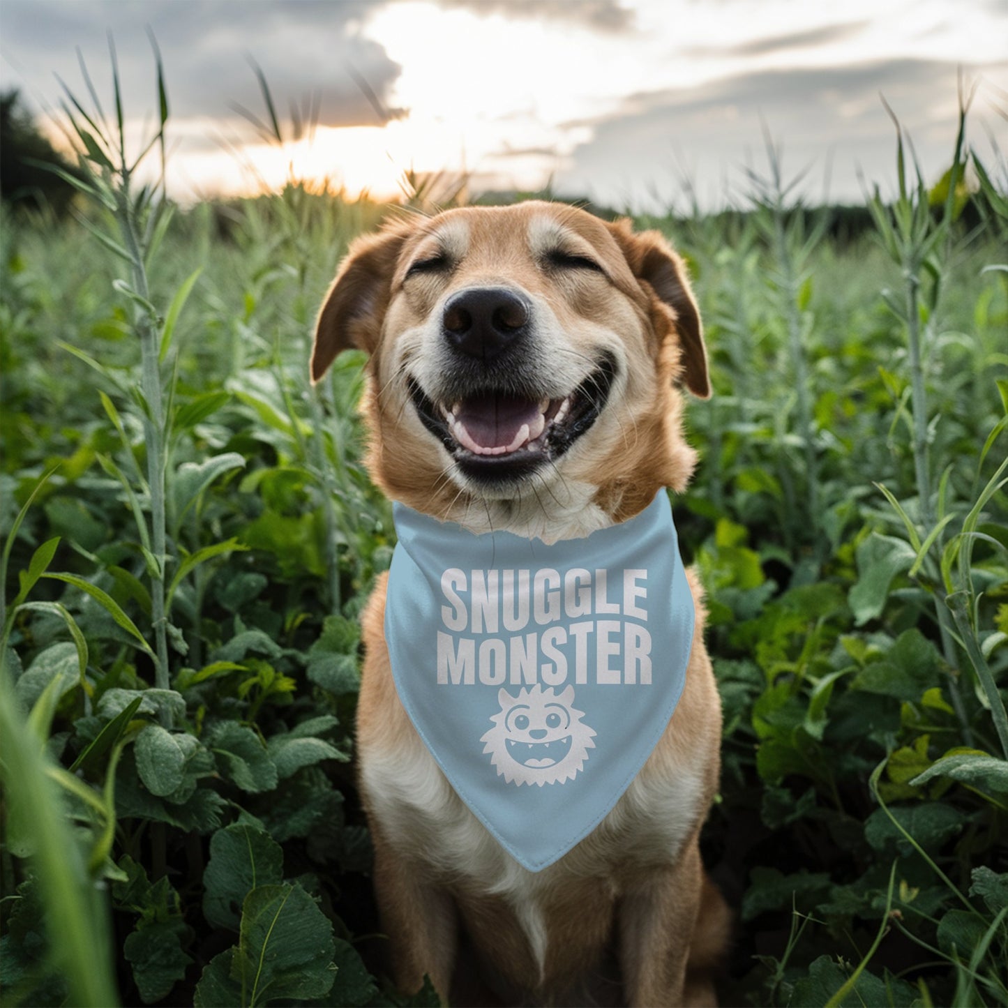 Snuggle Monster Bandana - The Pawsitive Initiative