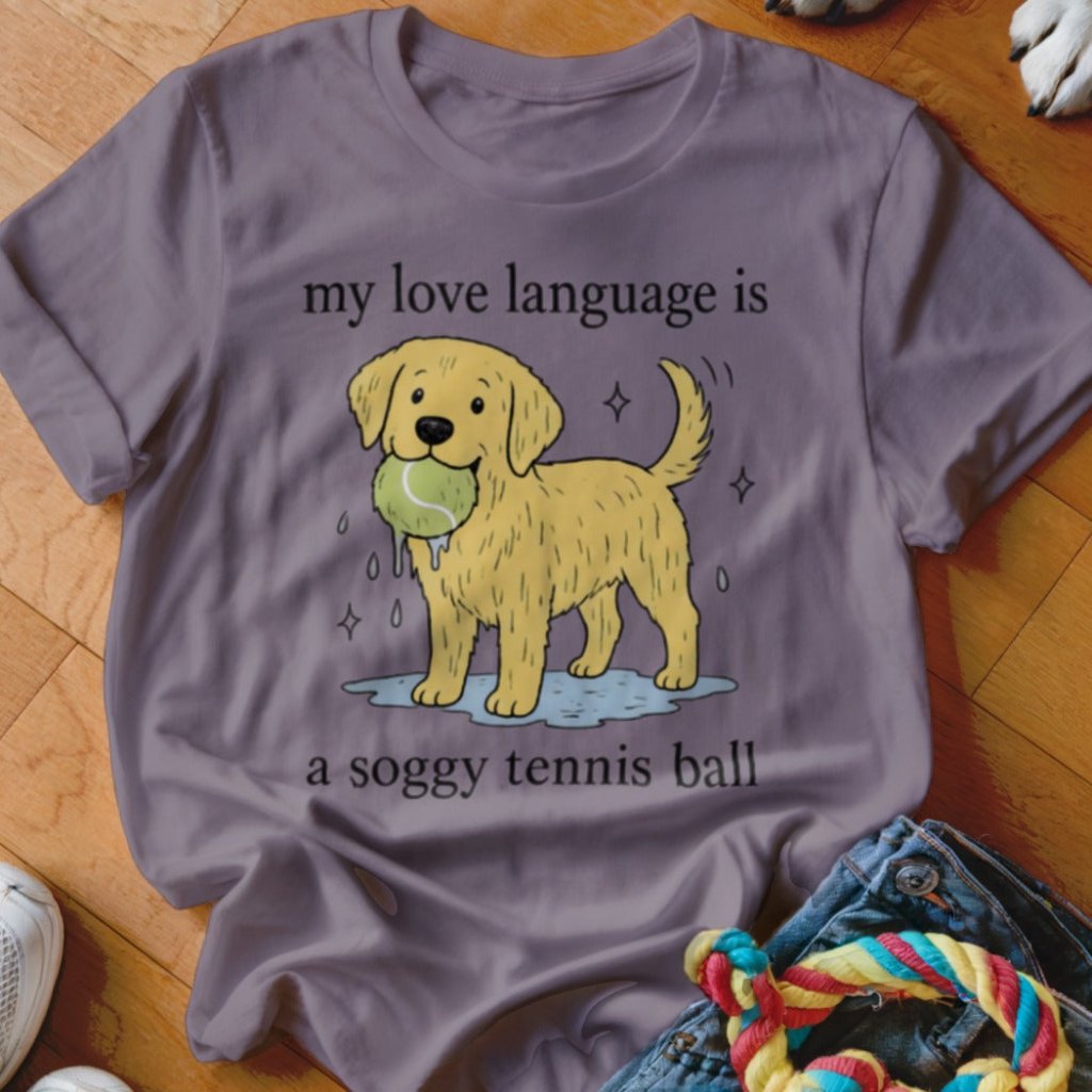 Soggy Tennis Ball Shirt - The Pawsitive Initiative