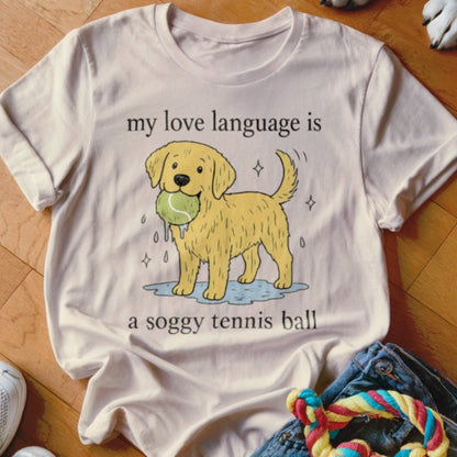 Soggy Tennis Ball Shirt - The Pawsitive Initiative