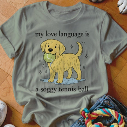 Soggy Tennis Ball Shirt - The Pawsitive Initiative