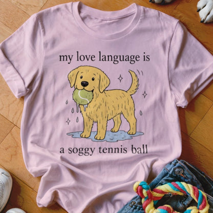 Soggy Tennis Ball Shirt - The Pawsitive Initiative