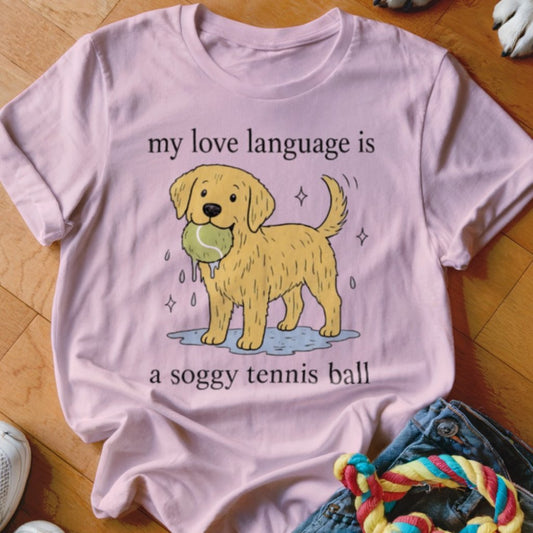 Soggy Tennis Ball Shirt - The Pawsitive Initiative