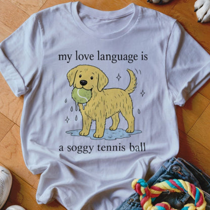 Soggy Tennis Ball Shirt - The Pawsitive Initiative