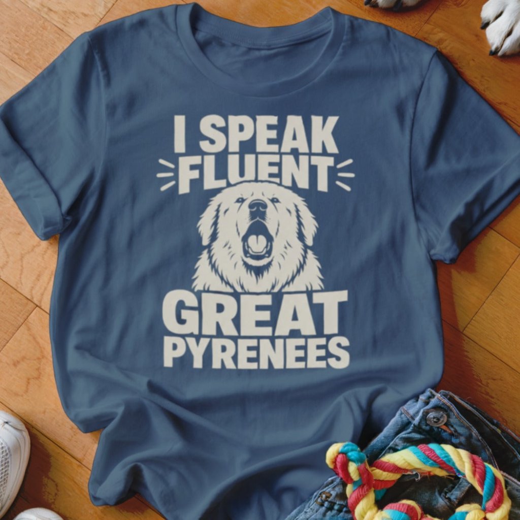 Speak Fluent Great Pyrenees Shirt - The Pawsitive Initiative