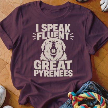 Speak Fluent Great Pyrenees Shirt - The Pawsitive Initiative