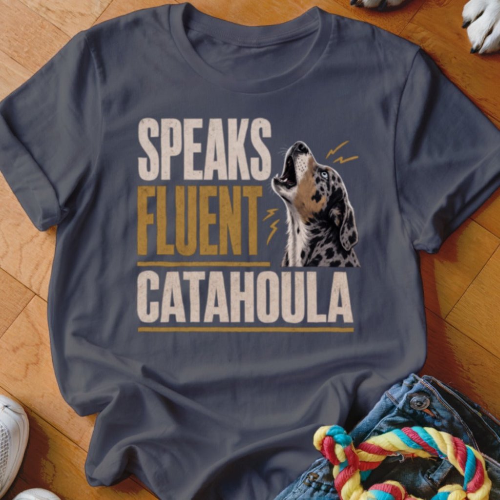 Speaks Fluent Catahoula Shirt - The Pawsitive Initiative