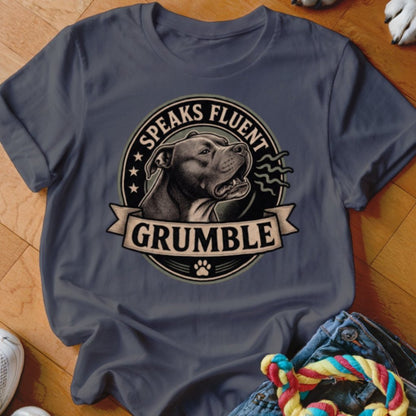 Speaks Fluent Grumble Shirt - The Pawsitive Initiative