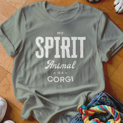 Spirit Animal is a Corgi Shirt - The Pawsitive Initiative