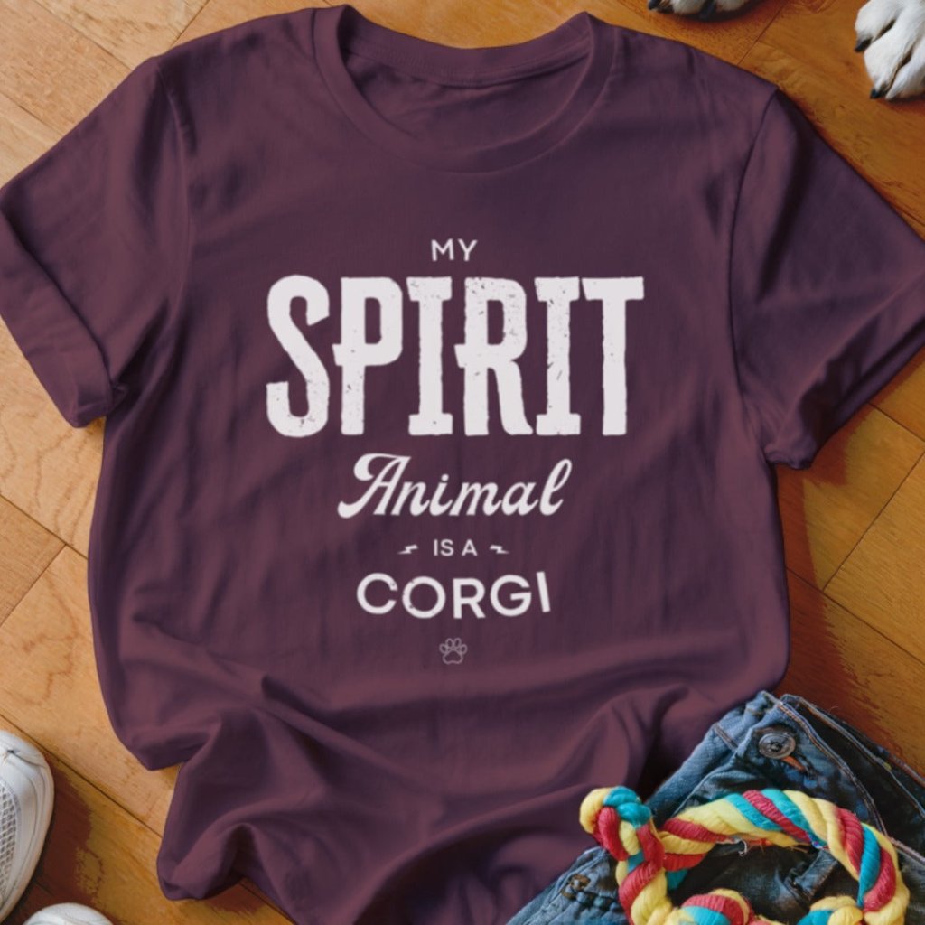 Spirit Animal is a Corgi Shirt - The Pawsitive Initiative