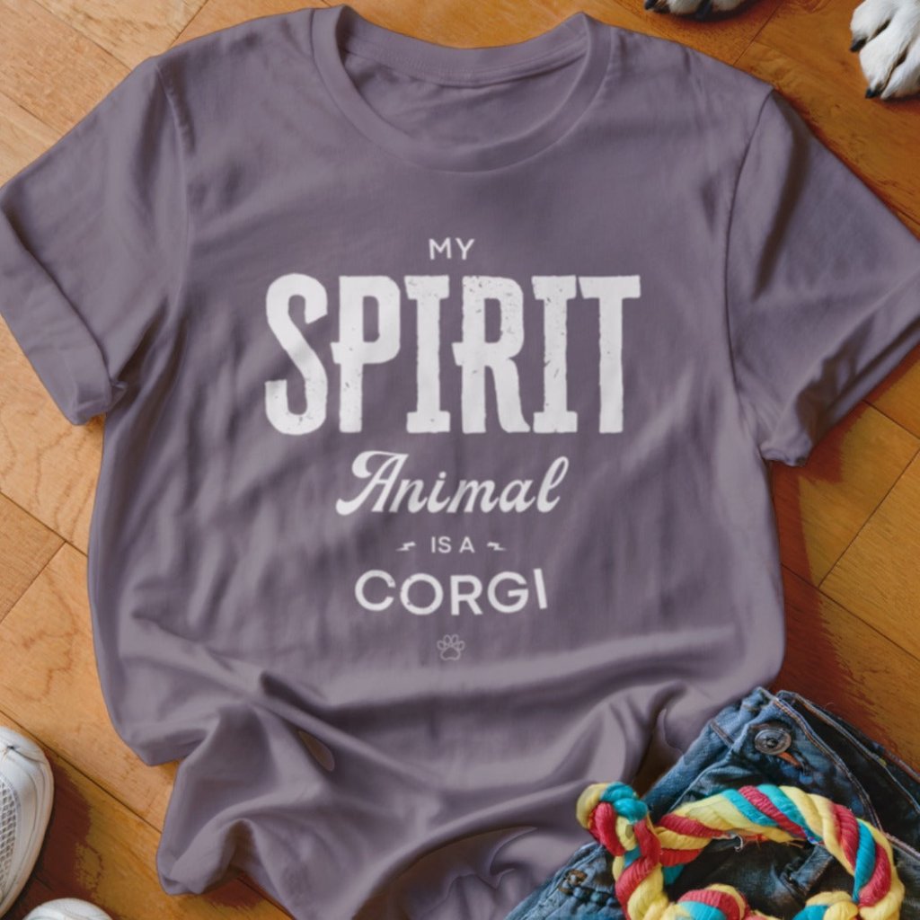 Spirit Animal is a Corgi Shirt - The Pawsitive Initiative