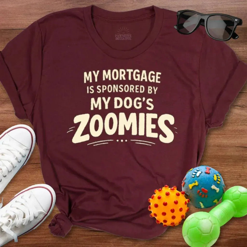 Sponsored By My Dog's Zoomies Shirt - The Pawsitive Initiative