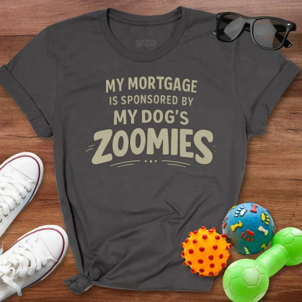 Sponsored By My Dog's Zoomies Shirt - The Pawsitive Initiative