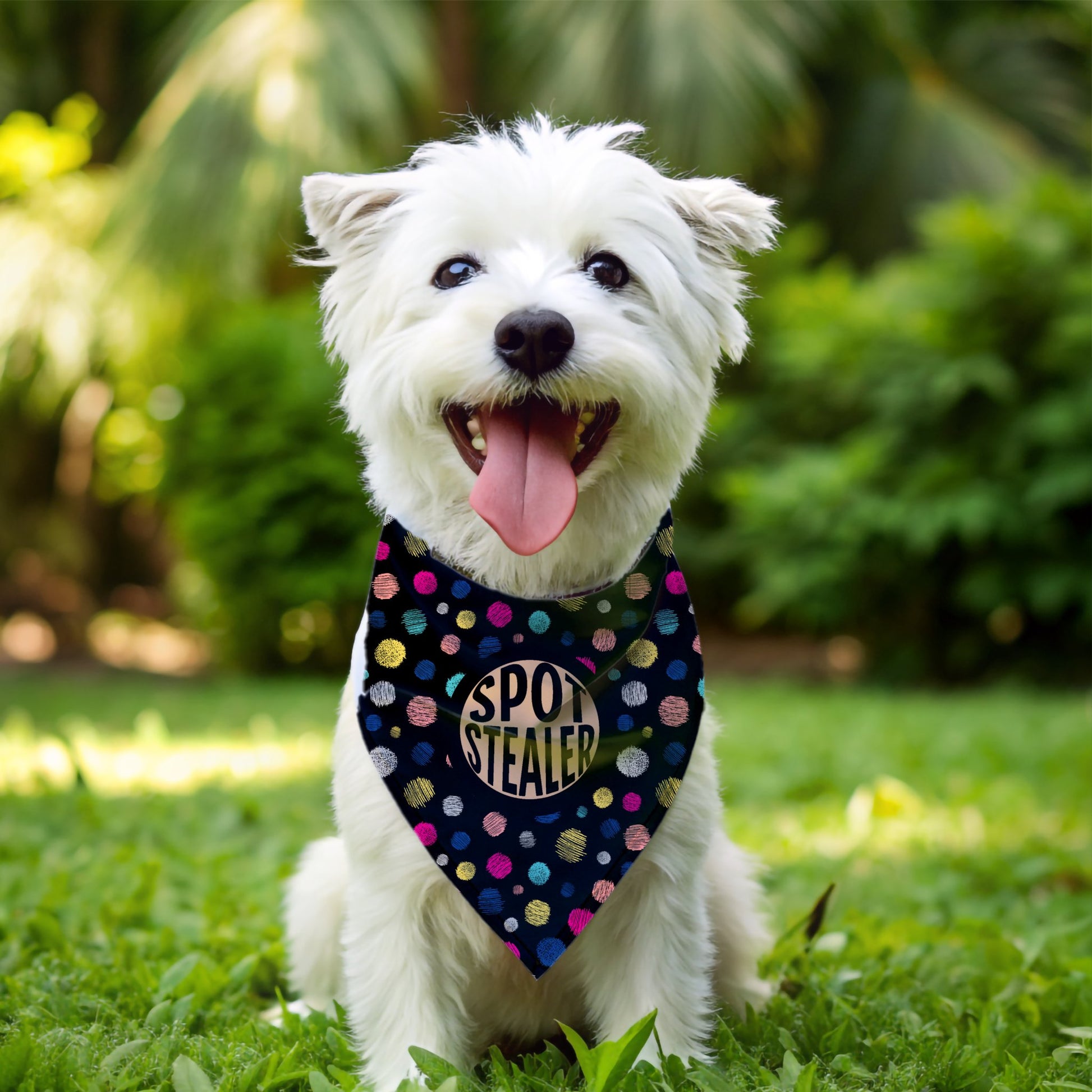 Spot Stealer Bandana - The Pawsitive Initiative