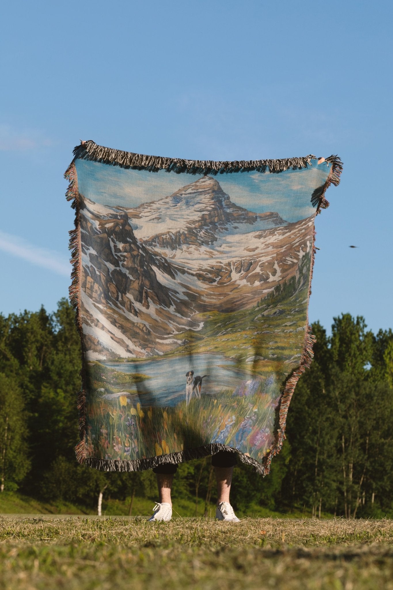 Spring in the Mountains Blanket - The Pawsitive Initiative