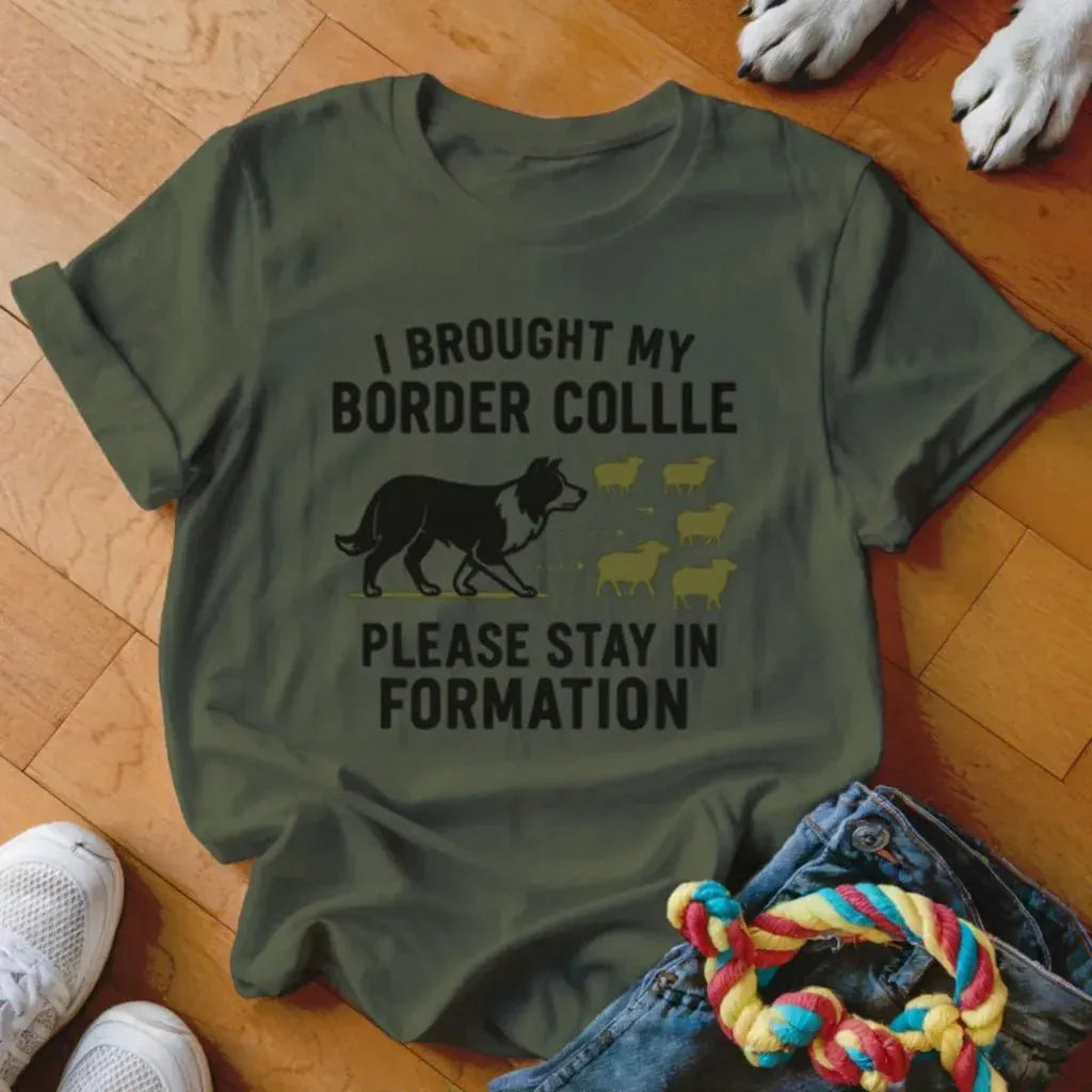 Stay in Formation Shirt - The Pawsitive Initiative