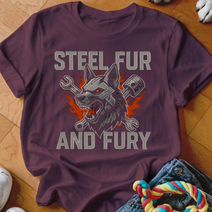 Steel, Fur, and Fury Shirt - The Pawsitive Initiative