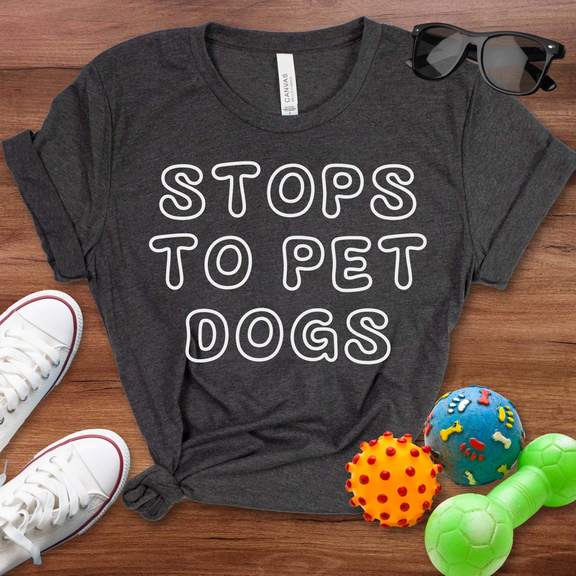 Stops To Pet Dogs Shirt - The Pawsitive Initiative