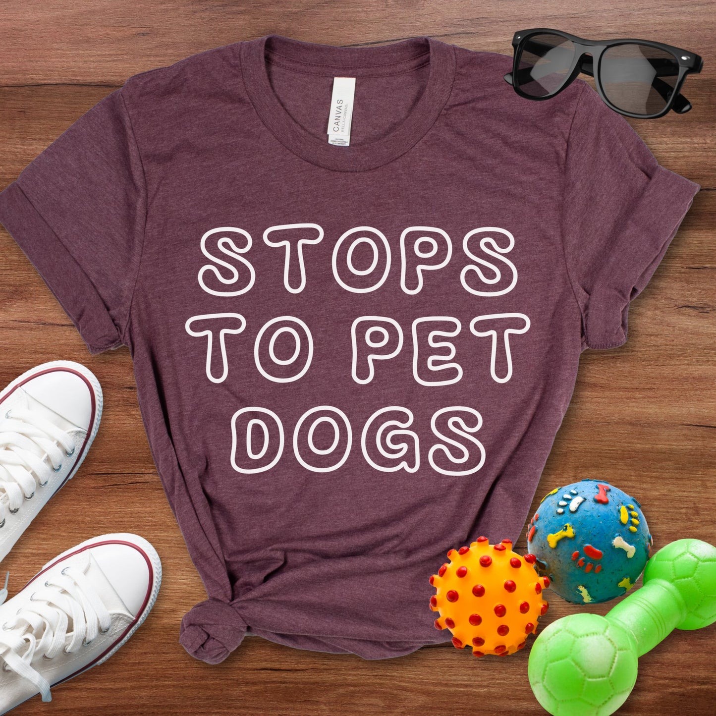 Stops To Pet Dogs Shirt - The Pawsitive Initiative