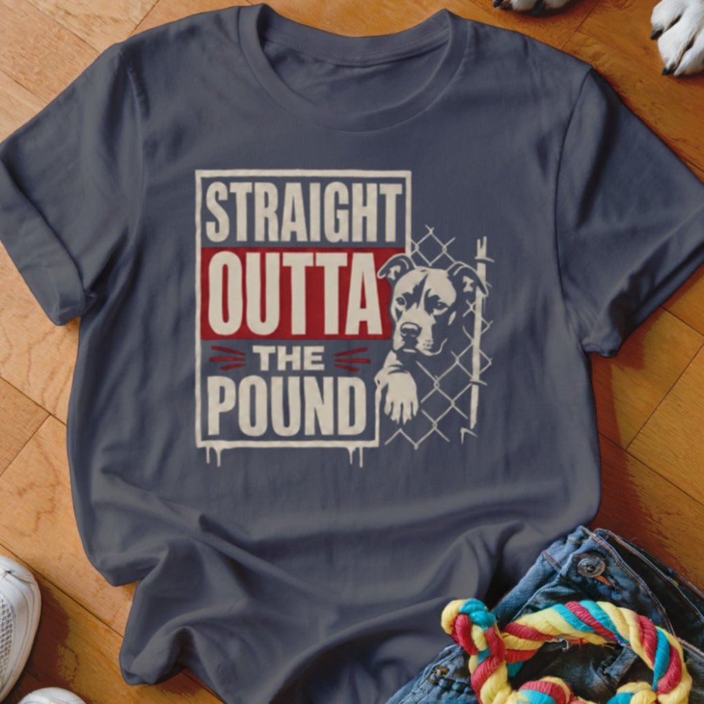 Straight Outta The Pound Shirt - The Pawsitive Initiative