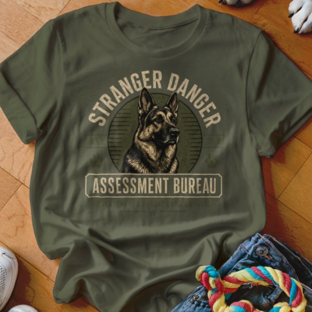 Stranger Danger Shirt - The Pawsitive Initiative