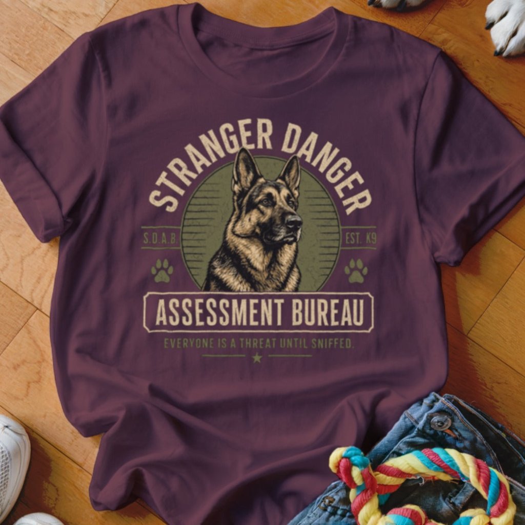 Stranger Danger Shirt - The Pawsitive Initiative