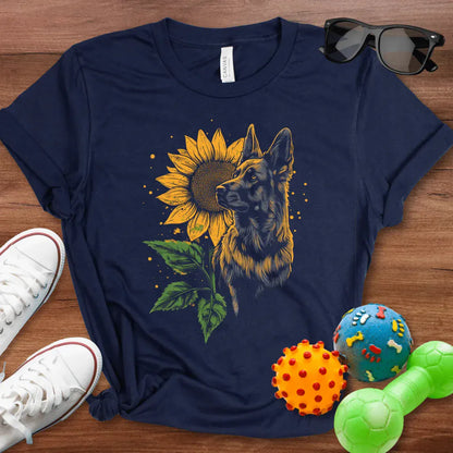 Sunflowers & Shepherds Shirt - The Pawsitive Initiative