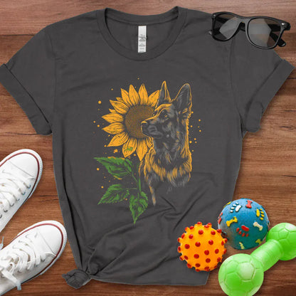 Sunflowers & Shepherds Shirt - The Pawsitive Initiative